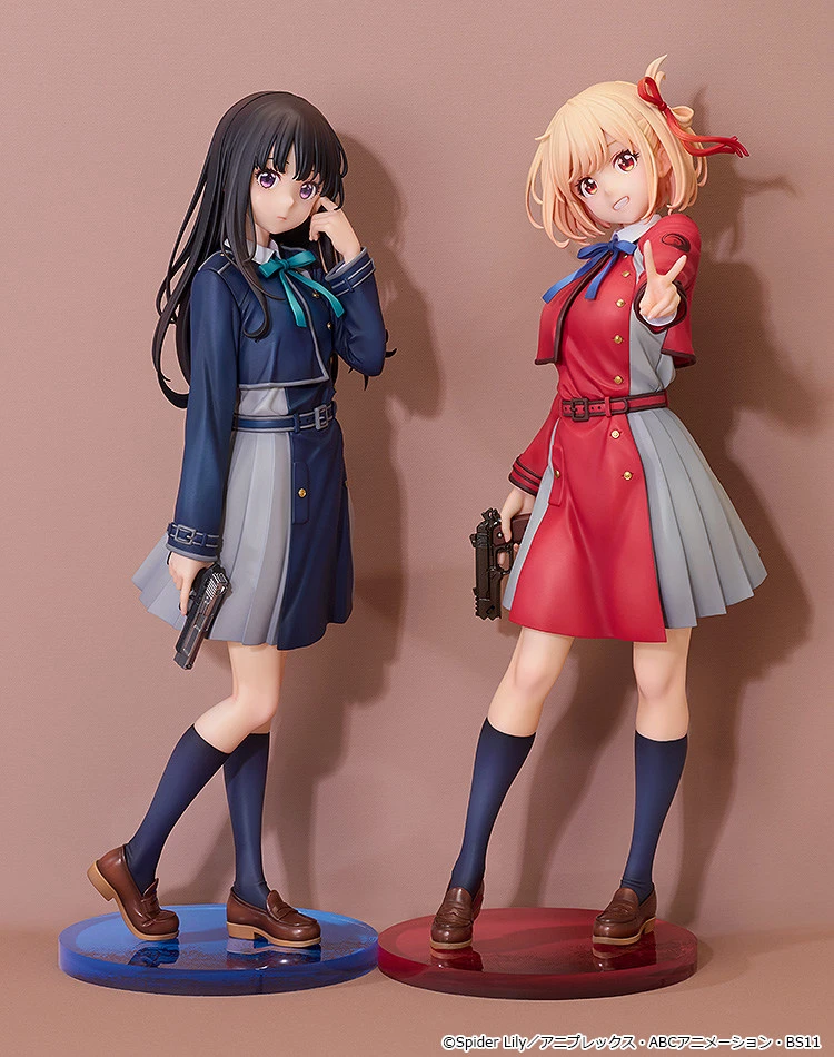 1/6 Scale Key Visual Ver. Takina Inoue & Chisato Nishikigi - Lycoris Recoil Official Statue - Good Smile Company - Image 1