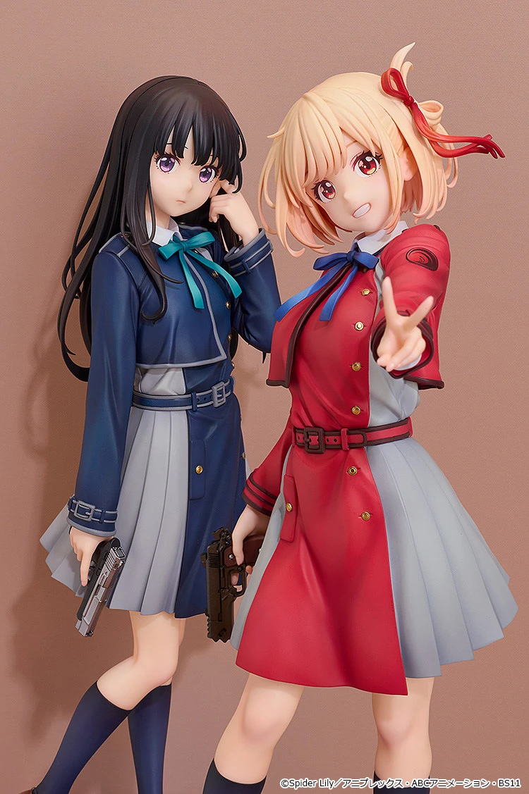 1/6 Scale Key Visual Ver. Takina Inoue & Chisato Nishikigi - Lycoris Recoil Official Statue - Good Smile Company - Image 2