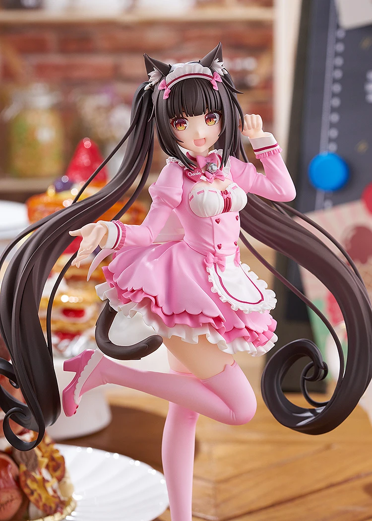 L Size POP PARADE Series Winter Clothes Ver. Chocolate - Nekopara Sekai Connect Official Statue - Good Smile Company - Image 2