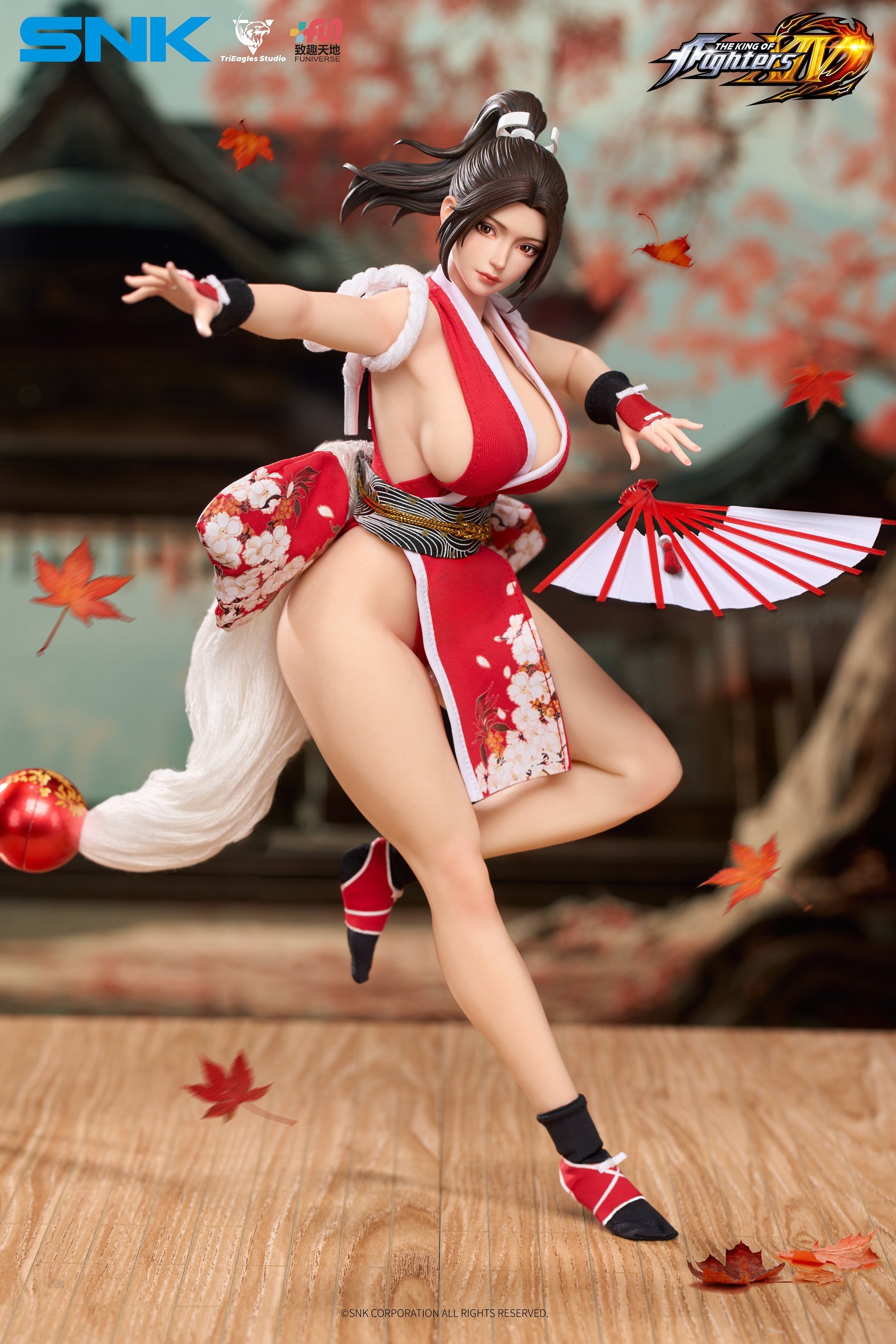 1/6 Scale Licensed Movable Mai Shiranui - The King of Fighters Statue - TriEagles Studio - Image 2