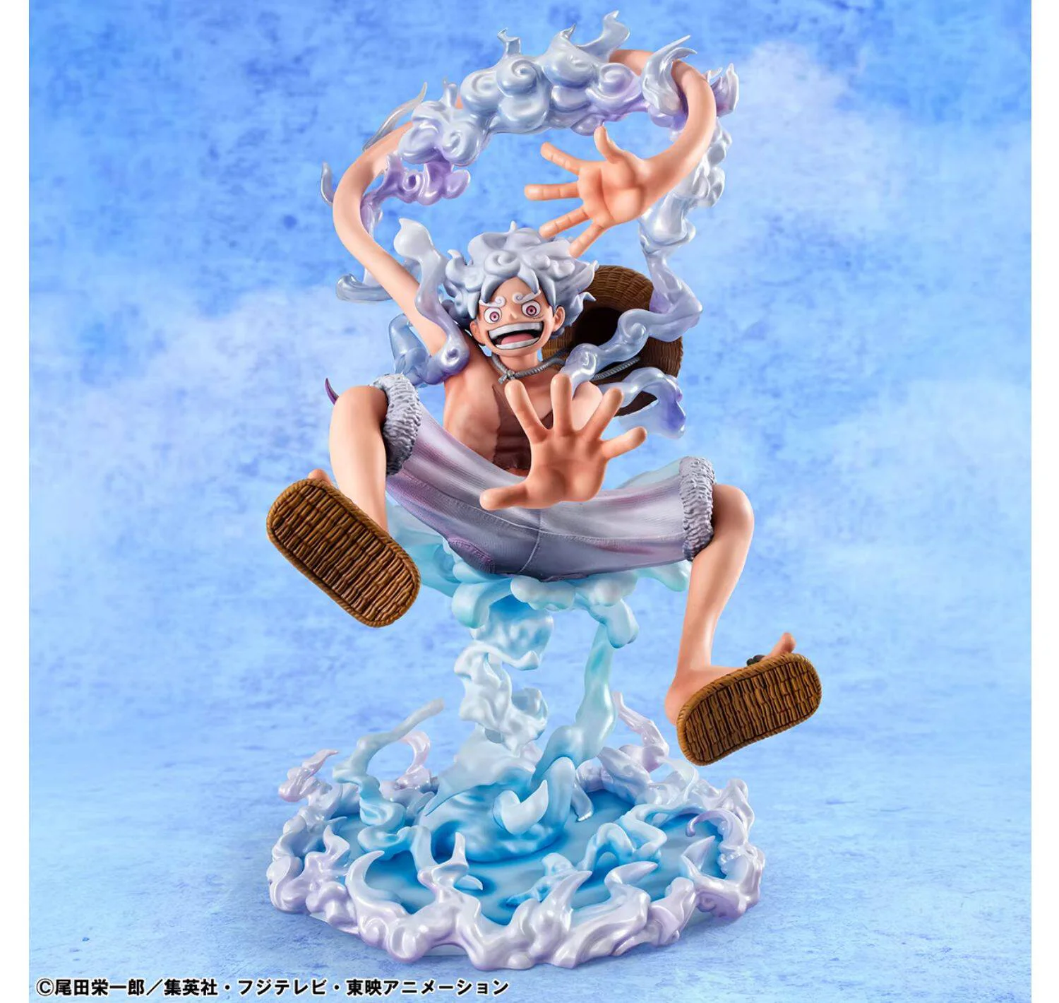 Portrait of Pirates Series Evolutionary History Ver. Gear 5 Monkey D. Luffy - ONE PIECE Official Statue - MegaHouse - Image 1