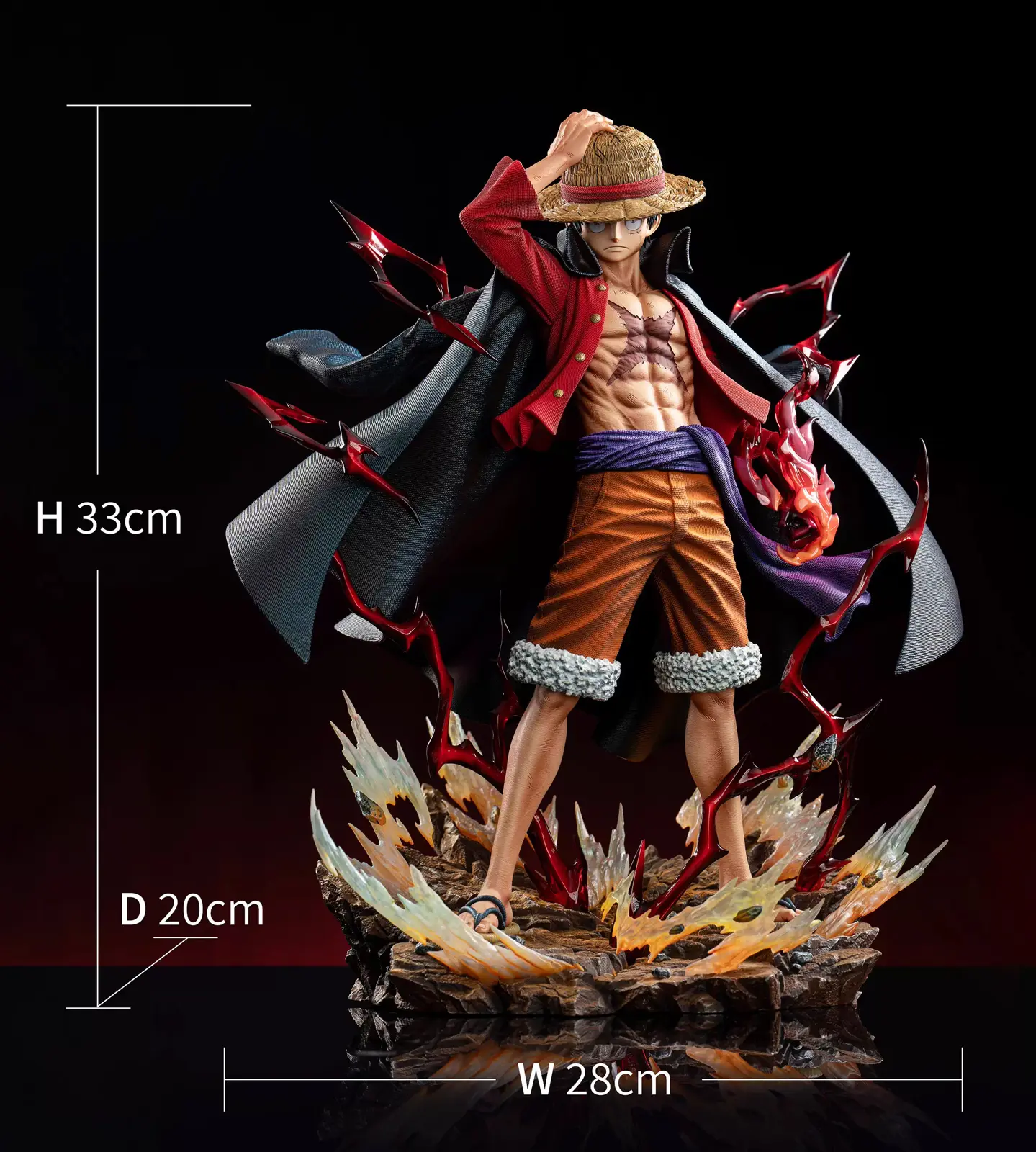 1/6 Scale Licensed Legend Series Monkey D. Luffy - ONE PIECE Resin Statue - JIMEI Palace Studios - Image 2