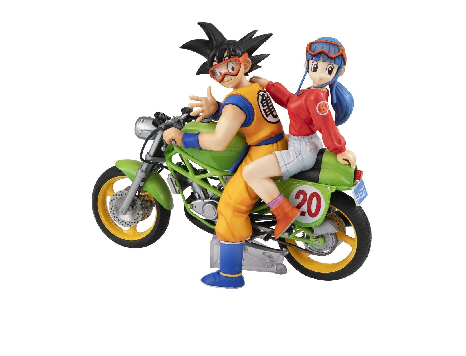Second Edition Dragon Ball Z Desktop Real McCoy Son Goku & Chi-Chi - Dragon Ball Official Statue - MegaHouse - Image 2