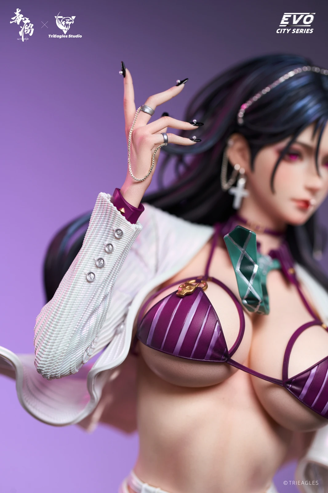 1/4 Scale Licensed Feng Yulan - Original Design Resin Statue - TriEagles Studio - Image 6