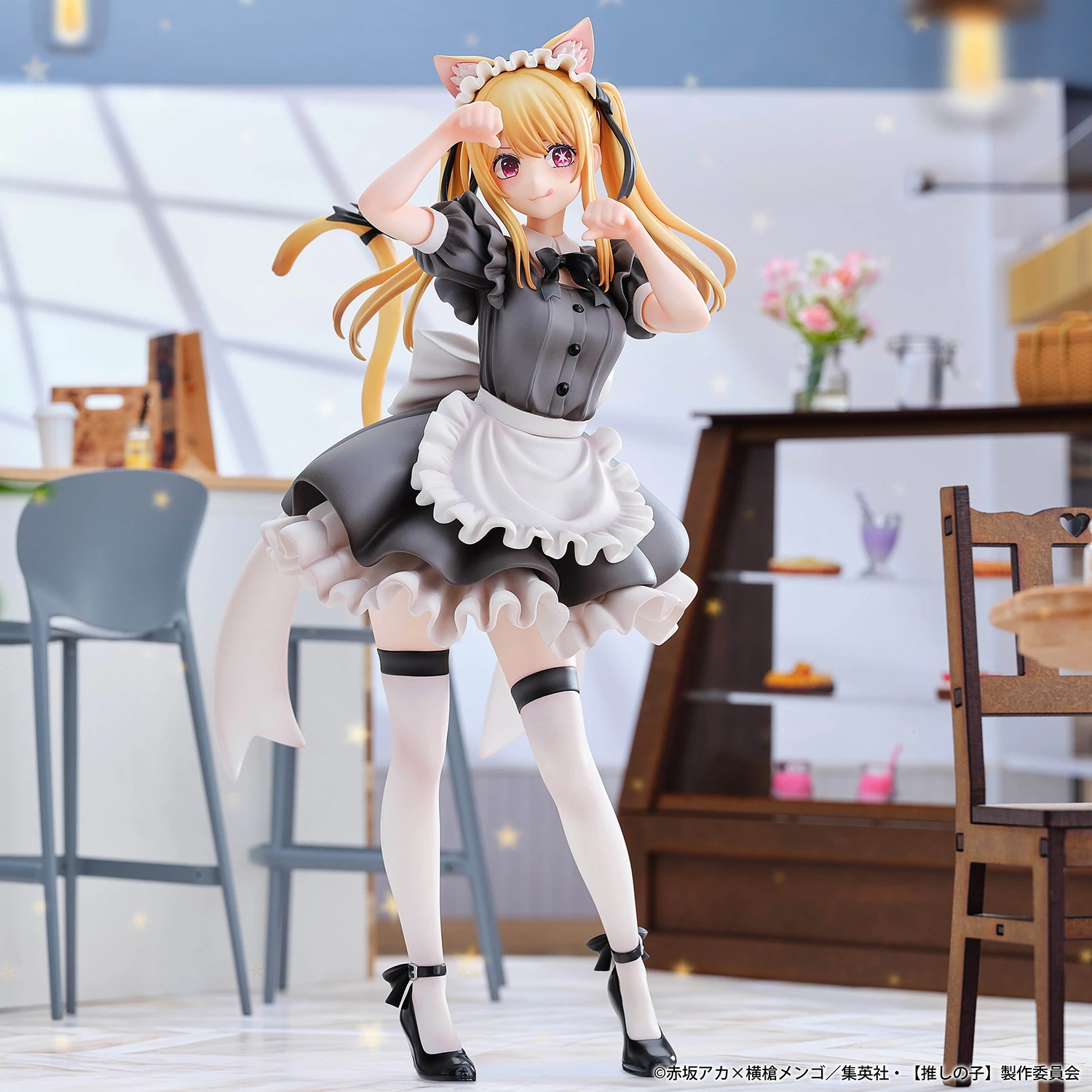 1/6 Scale Limited Edition Cat Maid Ver. Ruby Hoshino - Oshi no Ko Official Statue - Union Creative - Image 2