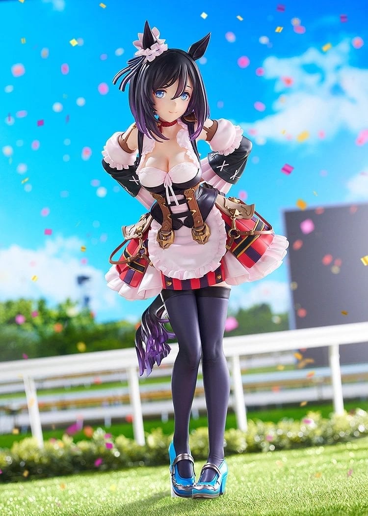 1/7 Scale Victory Pose Ver. Eishin Flash - Uma Musume Official Statue - Good Smile Company - Image 2