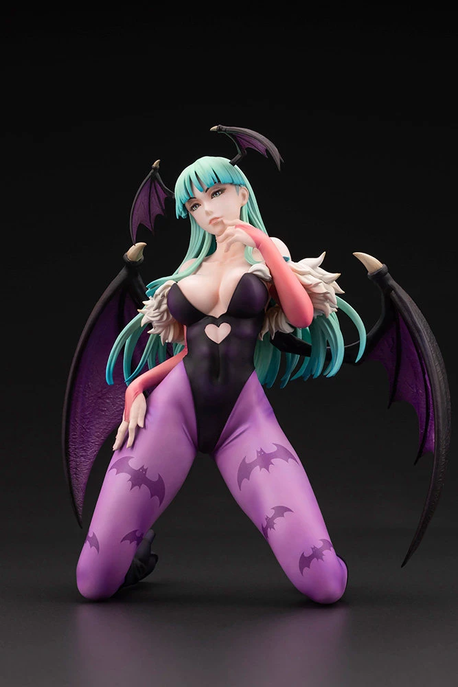 1/7 Scale PV347 Morrigan Aensland - Darkstalkers Resurrection Official Statue - Kotobukiya - Image 2