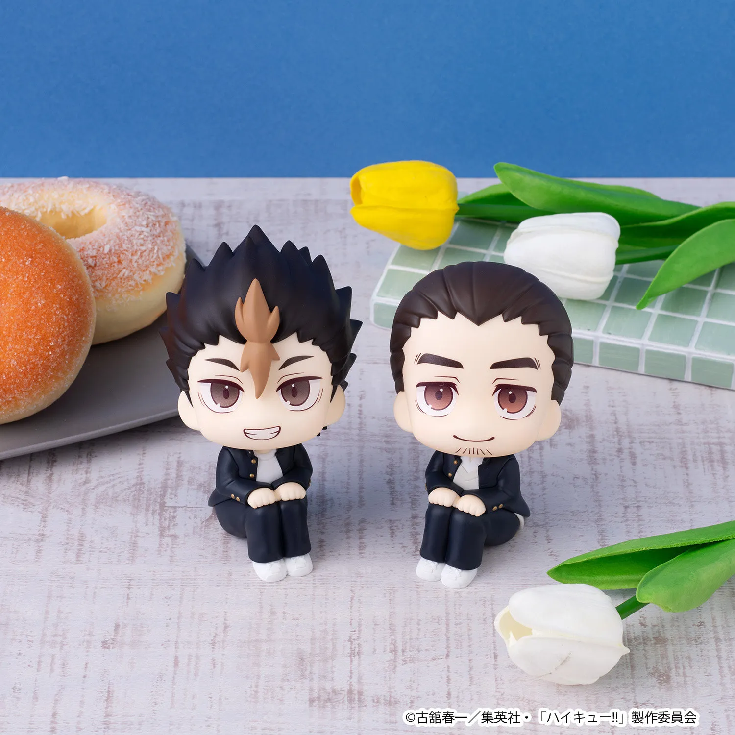 Look Up Series Special Collection Ver. Yu Nishinoya & Asahi Azumane - Haikyū!! Official Statue - MegaHouse - Image 2