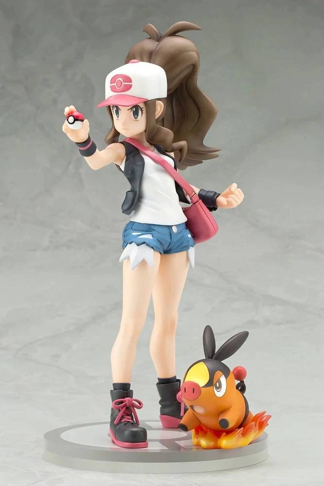 1/8 Scale PV304 Touko & Tepig - Pokemon Official Statue - Kotobukiya - Image 2