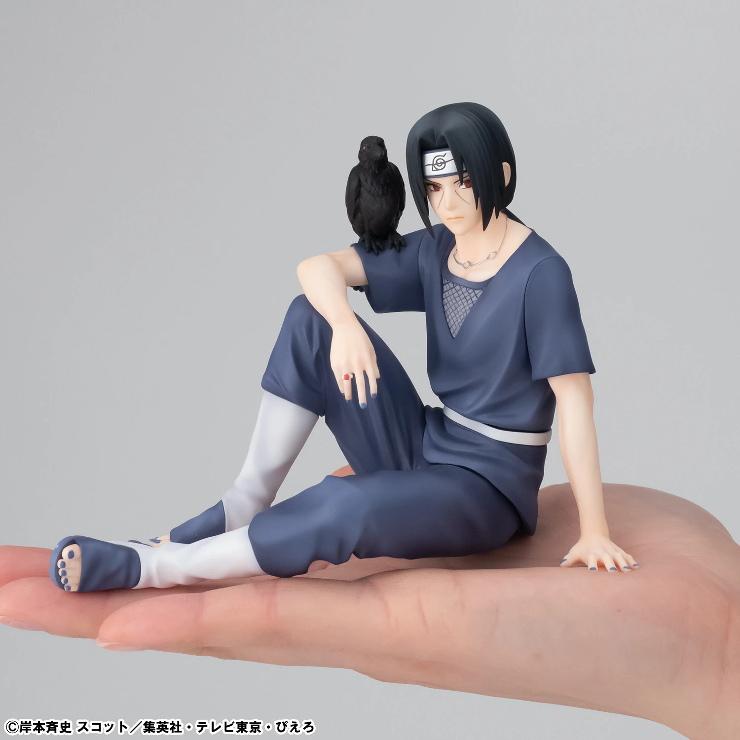G.E.M. Series Itachi Uchiha on the Palm - Naruto: Shippuden Official Statue - MegaHouse - Image 1