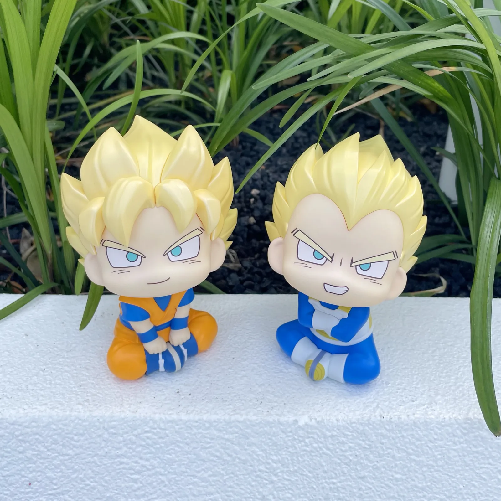 Look Up Series Special Collection Ver. Super Saiyan Son Goku & Vegeta - Dragon Ball Official Statue - MegaHouse - Image 2