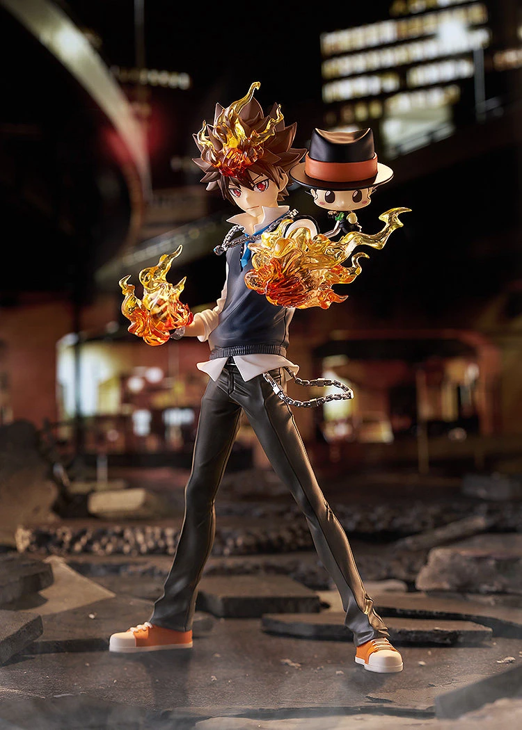 POP UP PARADE Series SP Tsunayoshi Sawada & Reborn - HITMAN REBORN! Official Statue - Good Smile Company - Image 1