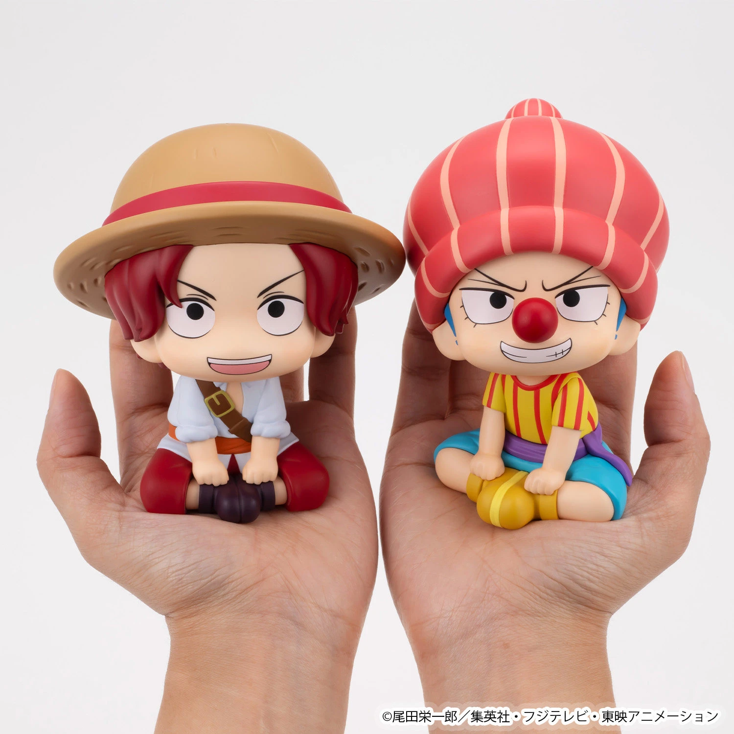 Look Up Series Special Collection Ver. Childhood Shanks & Buggy - ONE PIECE Official Statue - MegaHouse - Image 1