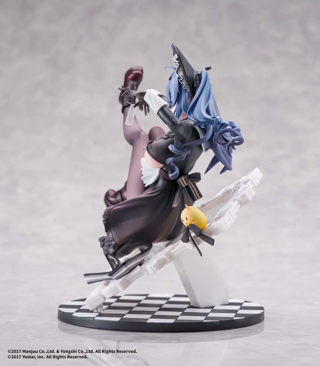 "Officially licensed Azur Lane Marco Polo 1/7 figure, WINGS Studio. Detailed views highlight her regal white and gold gown and majestic pose."