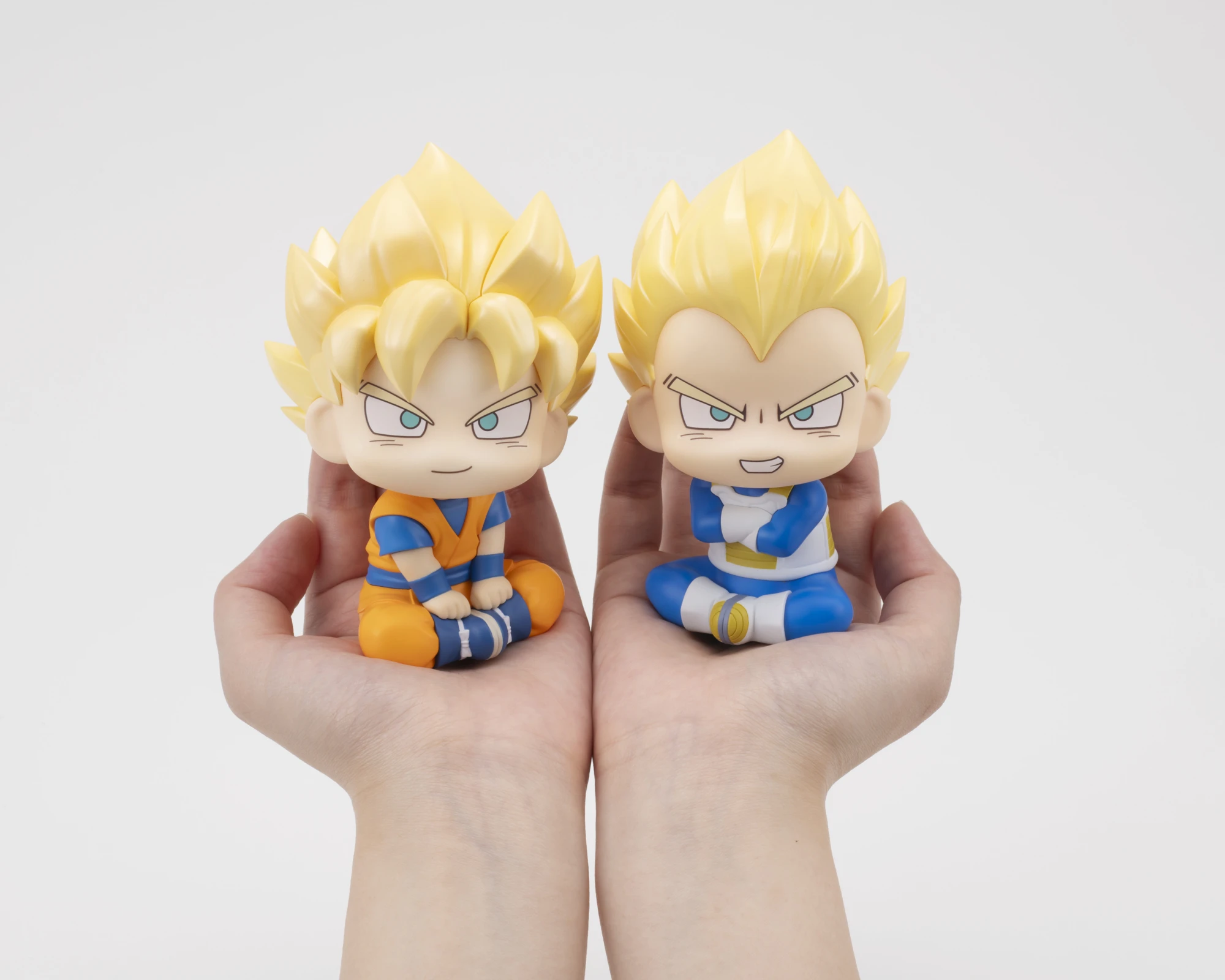 Look Up Series Special Collection Ver. Super Saiyan Son Goku & Vegeta - Dragon Ball Official Statue - MegaHouse - Image 1