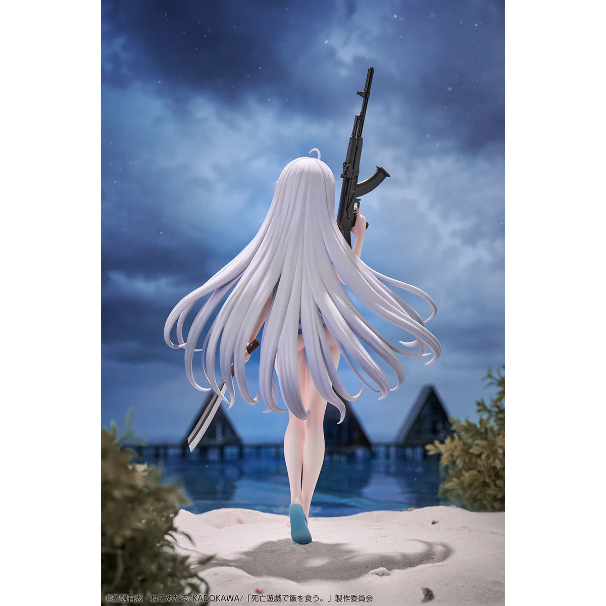 "Dynamic 1/7 Yūrei PVC figure from Design COCO Studio, showcasing intricate ethereal details and menacing presence from various angles."