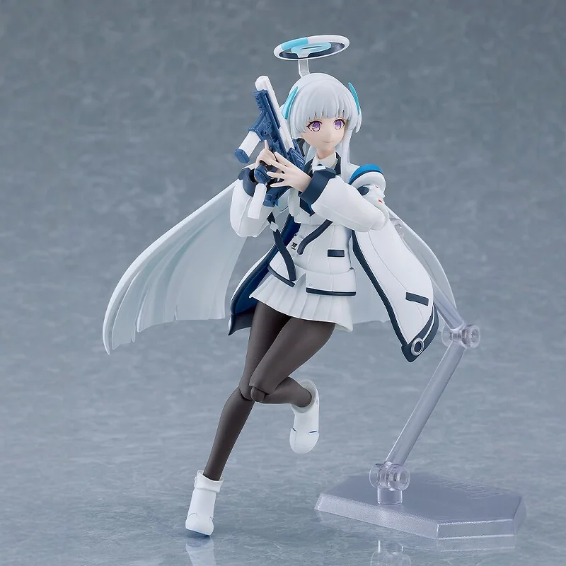 "Premium Noa Ushio figma from Blue Archive, showcasing her charming schoolgirl design, dynamic articulation, and authentic, game-accurate sculpted."