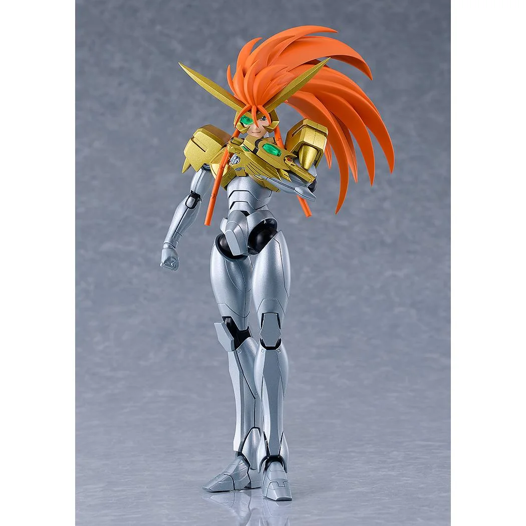 "Movable Guy Shishioh PLAMATEA GaoGaiGar figure by Good Smile Company, a highly articulated, iconic mecha hero in a dynamic battle pose."