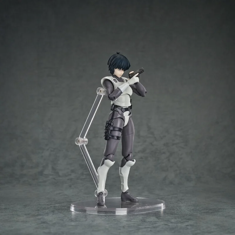 "Motoko Kusanagi Hyper Body (Simplified Armor Ver.) Ghost in the Shell statue, showcasing iconic simplified armor from multiple angles."