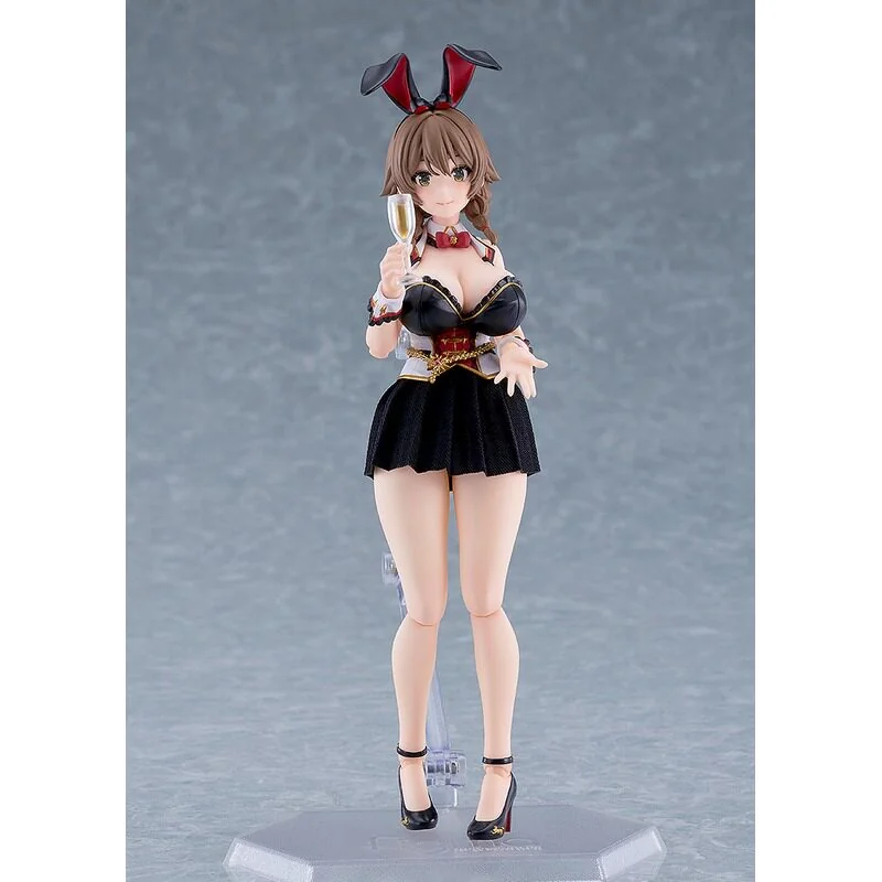 "Figma Kana Bunny Movable gallery. Highly articulated bunny girl maid in playful poses, showcasing her detailed sculpt and accessories."