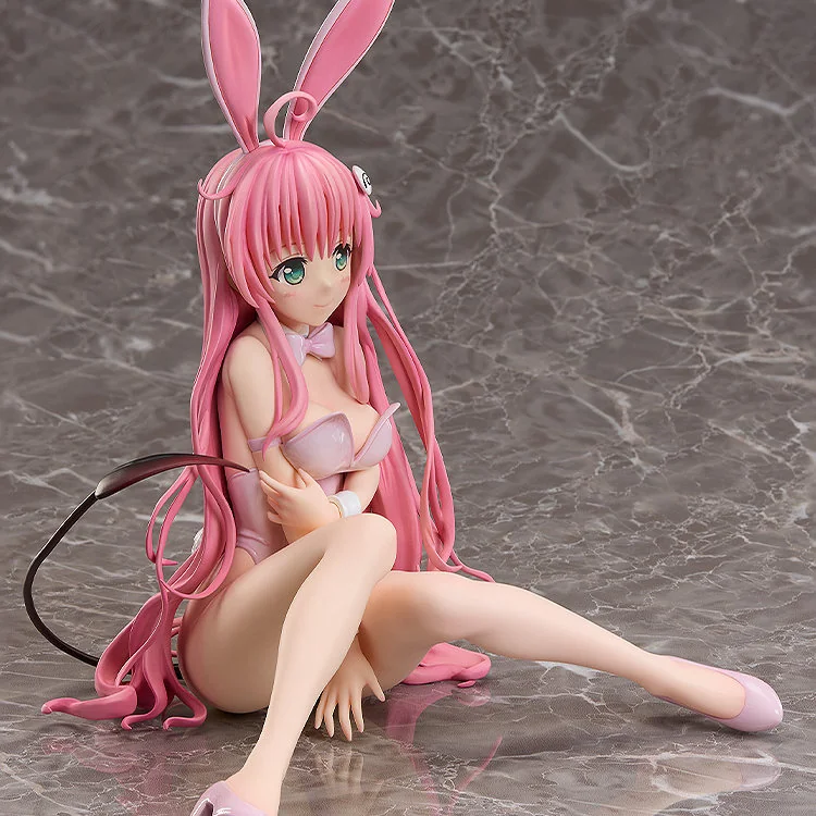 "Exquisite Lala Satalin Deviluke Barefoot Bunny Ver. figure. Dynamic pose, intricate details from various angles. Premium To LOVE-Ru statue by FREEing."