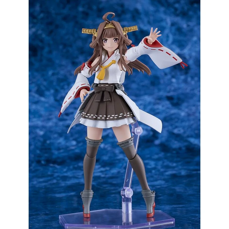 "Explore the Kongou Kai Ni C Movable Figure's articulated design, intricate rigging, vibrant details, and premium battleship girl sculpt."