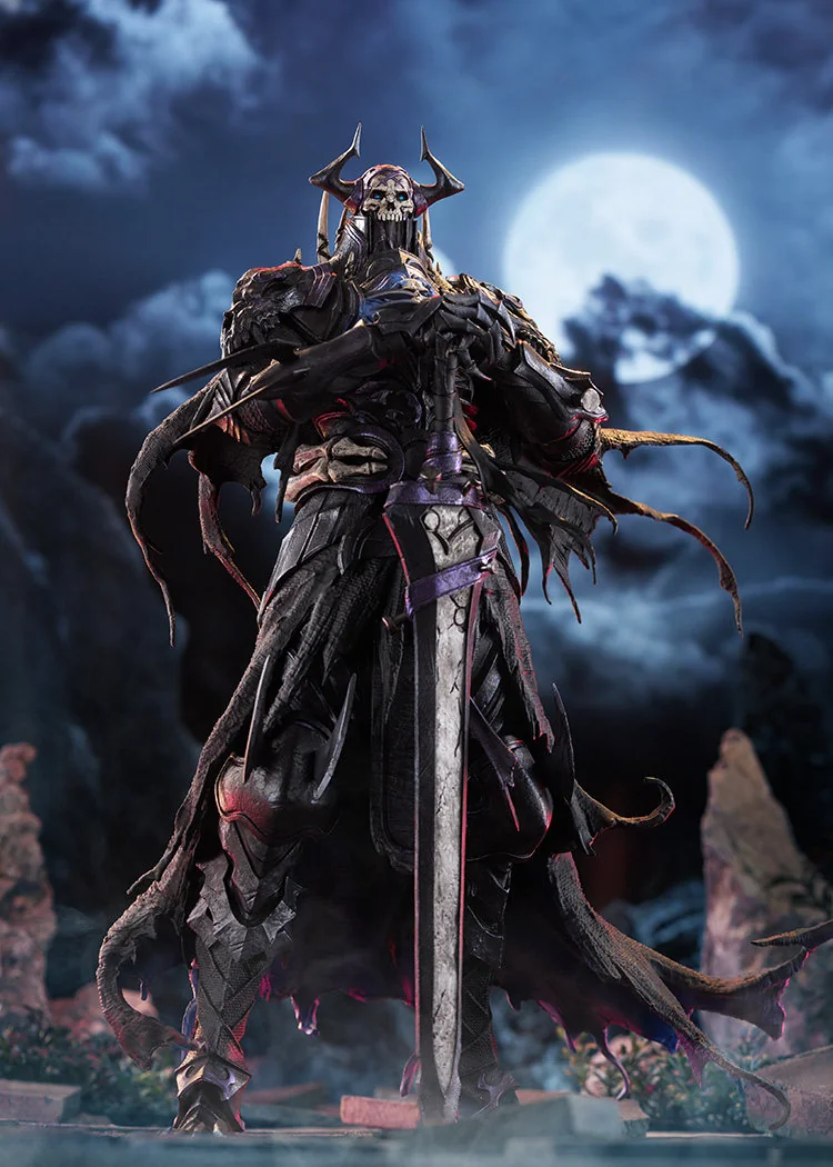 "Imposing 33cm King Hassan figure from Fate/Grand Order by Good Smile Company, showcasing the intricately detailed Old Man of the Mountain in a premium."
