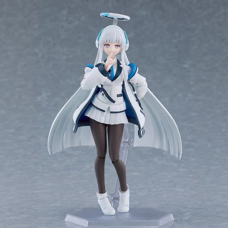 "Premium Blue Archive Noa Ushio figma figure, perfectly capturing her charming schoolgirl look with dynamic articulation and authentic game details."