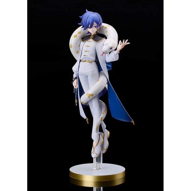 "Exquisite KAITO Chinese Style Vocaloid statue by Good Smile Company, showcasing dynamic pose in vibrant traditional attire with elegant cultural."