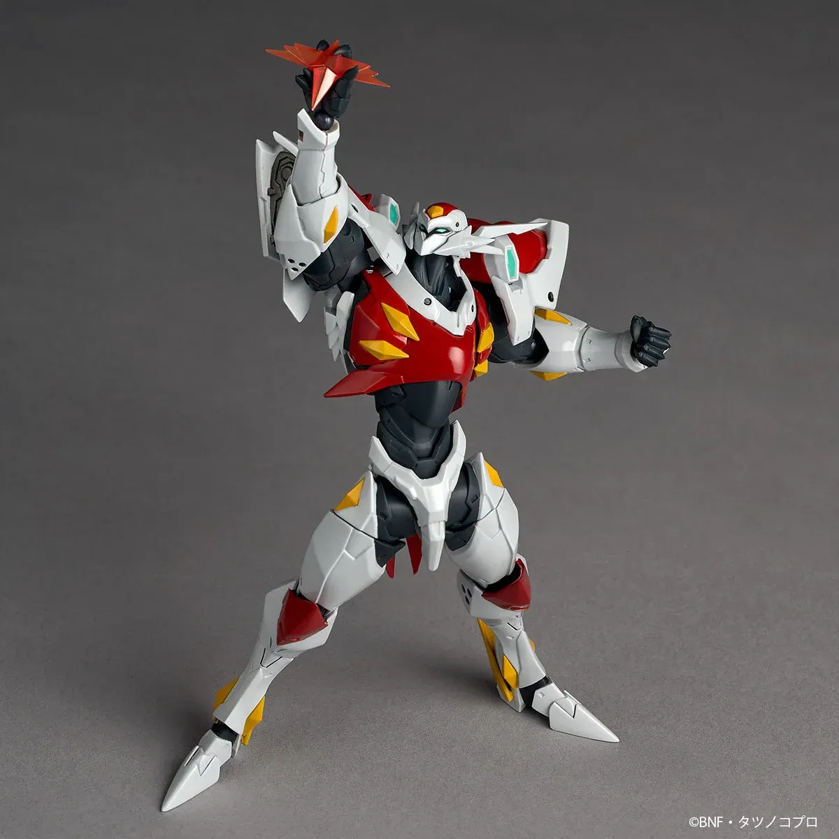 "Tekkaman Blade figure gallery, revealing its iconic Revoltech design, unrivaled articulation, and intricate high-tech armor from various angles."