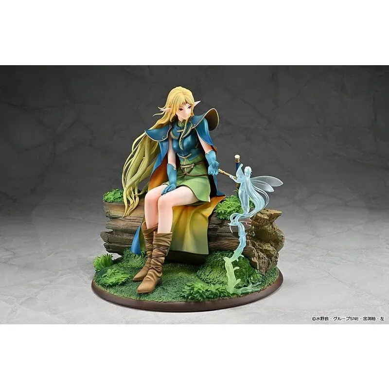 "Deedlit Record of Lodoss War statue by Kaitendoh Studio, showcasing her iconic ethereal grace and dynamic pose from various angles."