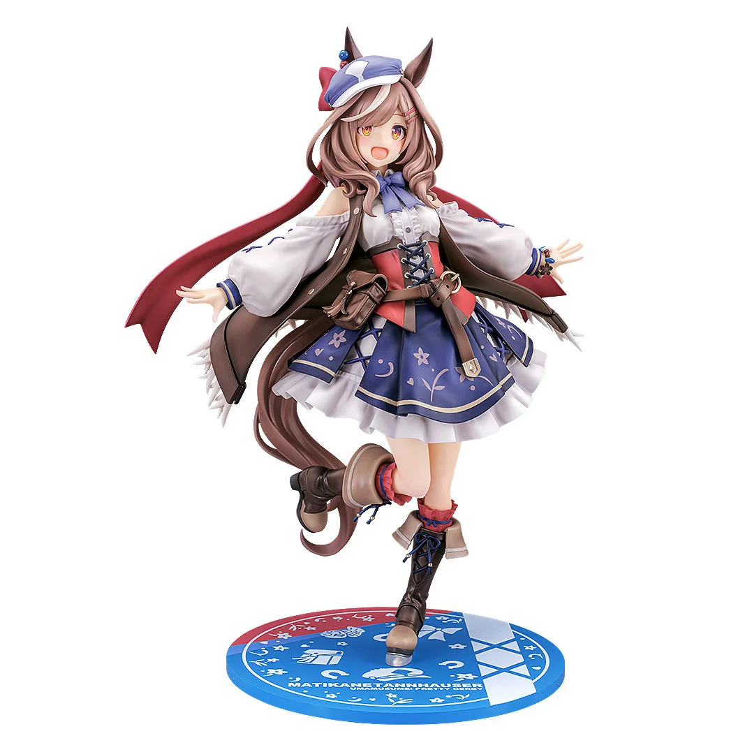 "Matikanefukukitaru Uma Musume: Pretty Derby Phat! statue captures her energetic racing pose with vibrant colors and authentic anime detail."