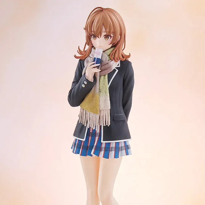 "Explore the dynamic Iroha Isshiki figure from all angles, showcasing Good Smile Company's authentic quality, her energetic pose, vibrant details."